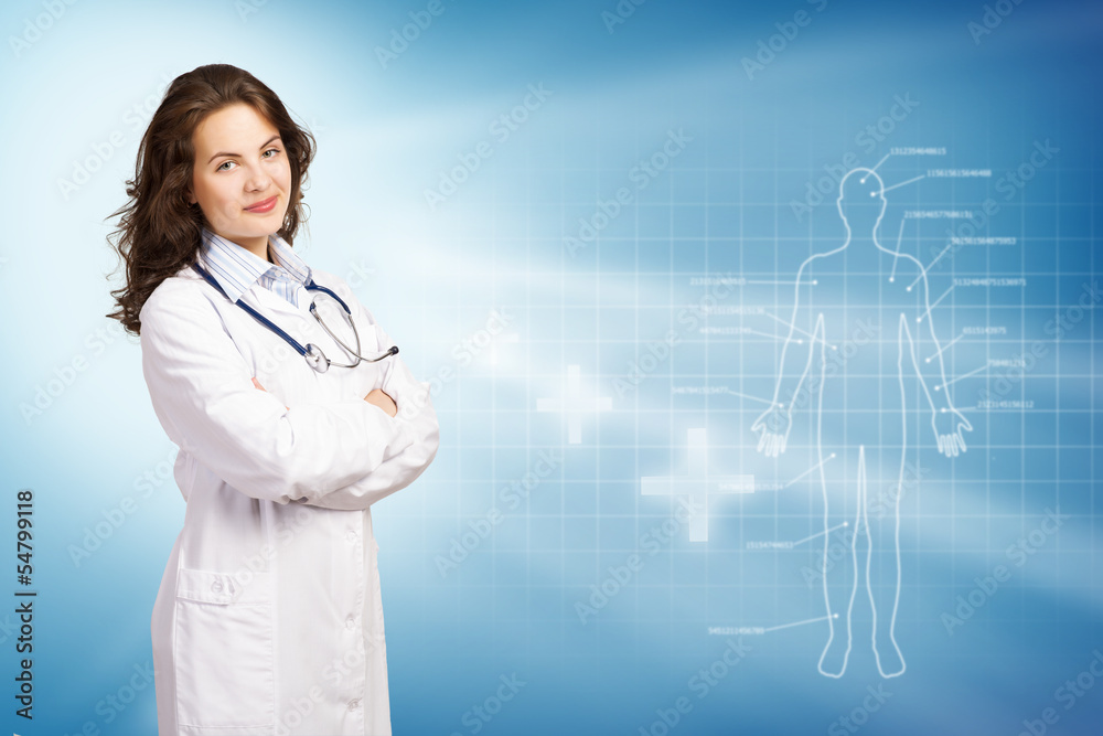 young female doctor