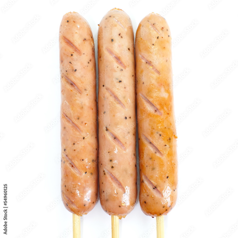 Grilled sausage