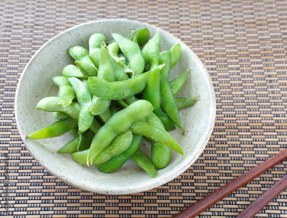 毛豆、煮青豆、日本食品