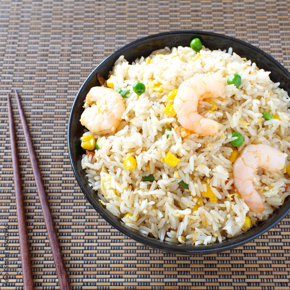 Shrimp fried rice