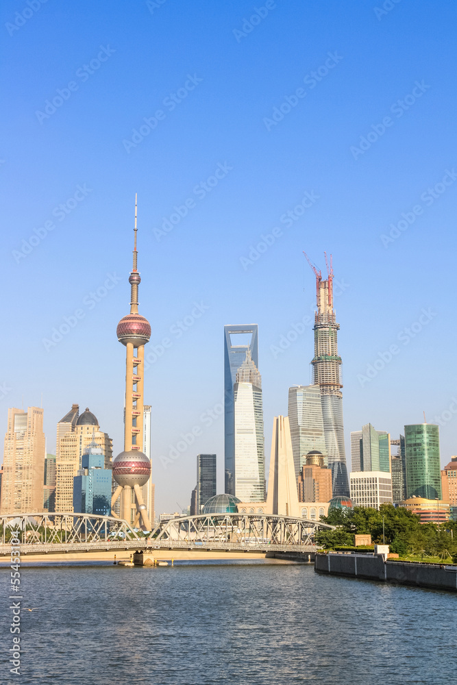 cityscape of shanghai