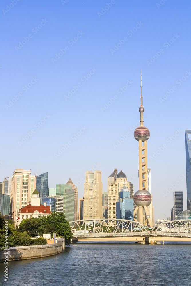 cityscape of shanghai