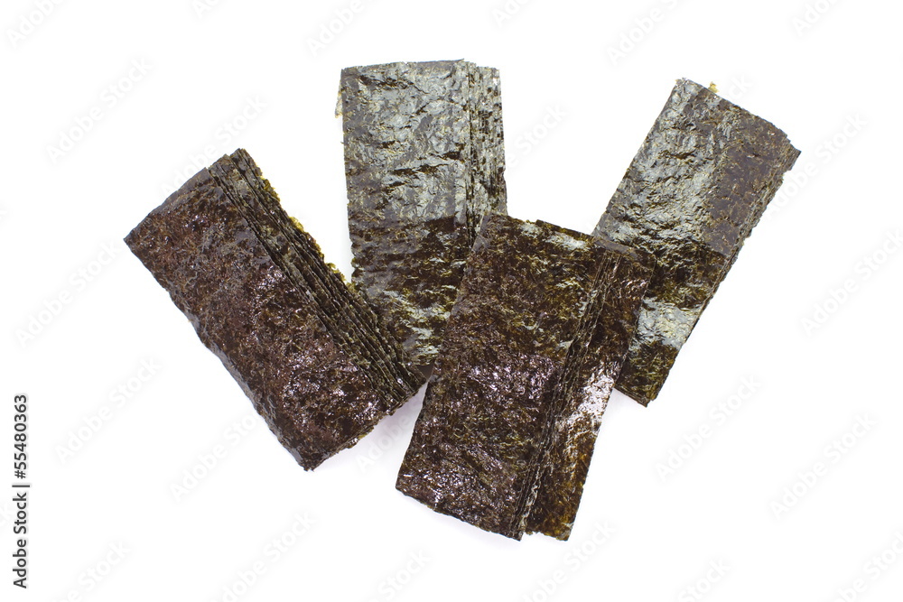 Sheet of dried nori ,dried seaweed