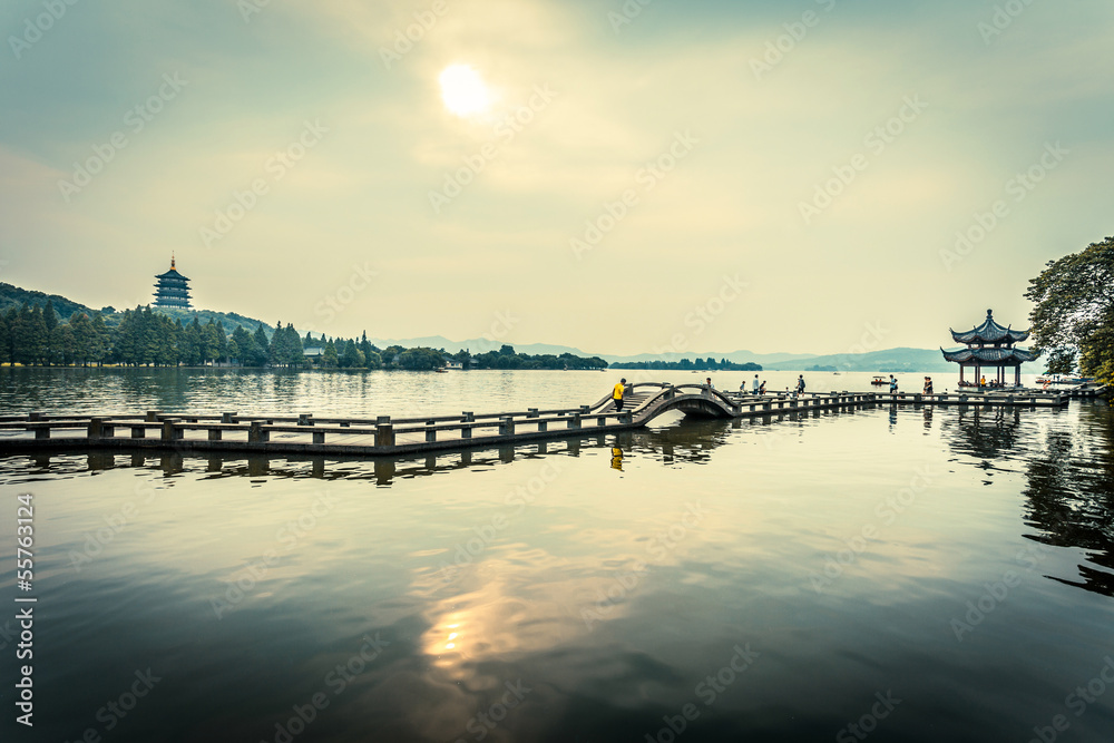 landscape of westlake.long bridge park