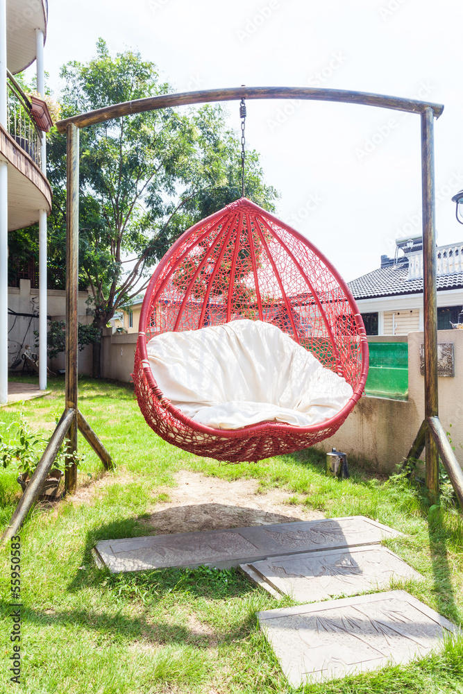 chair in the garden