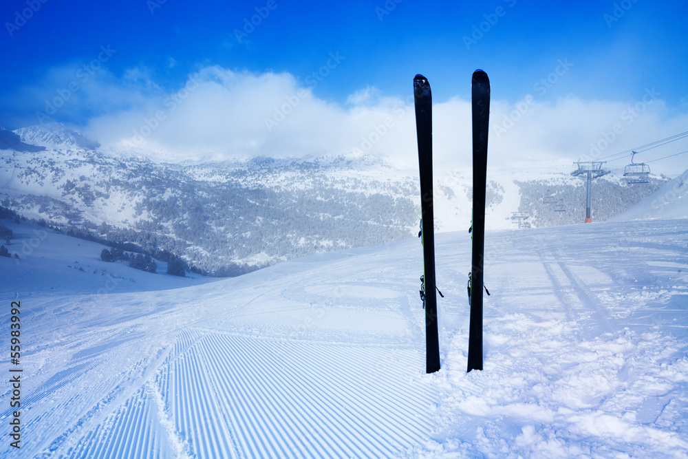 山地滑雪