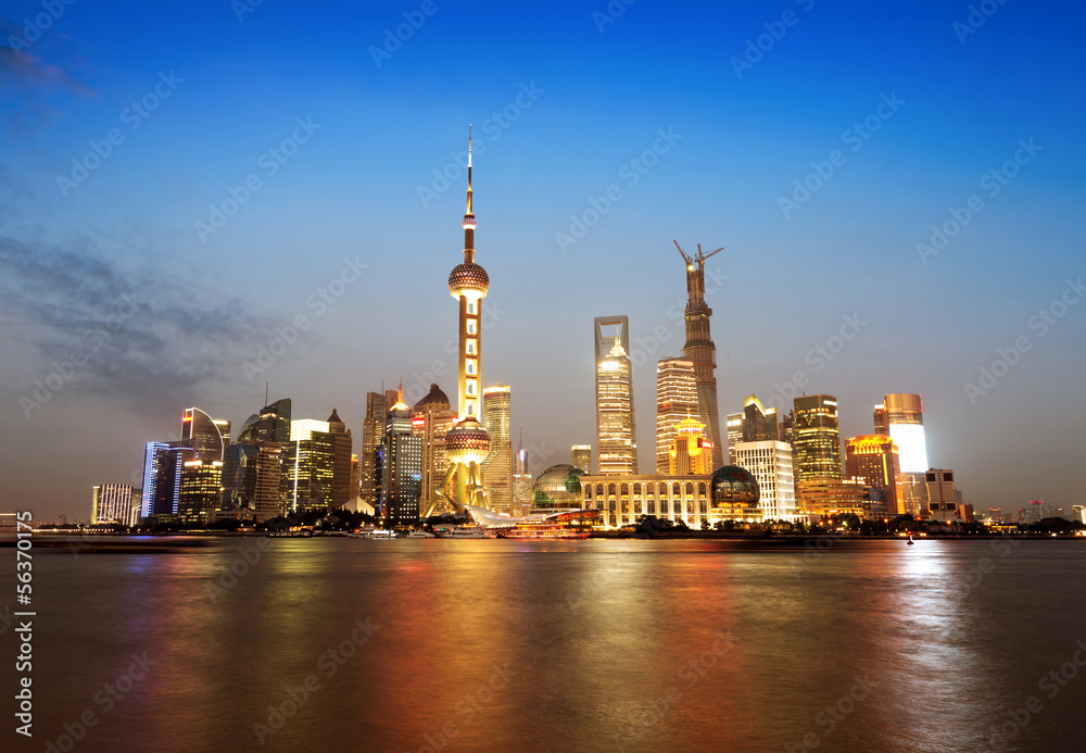 The Bund in Shanghai