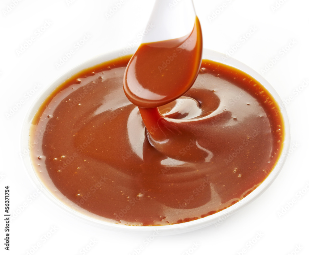 sweet caramel sauce