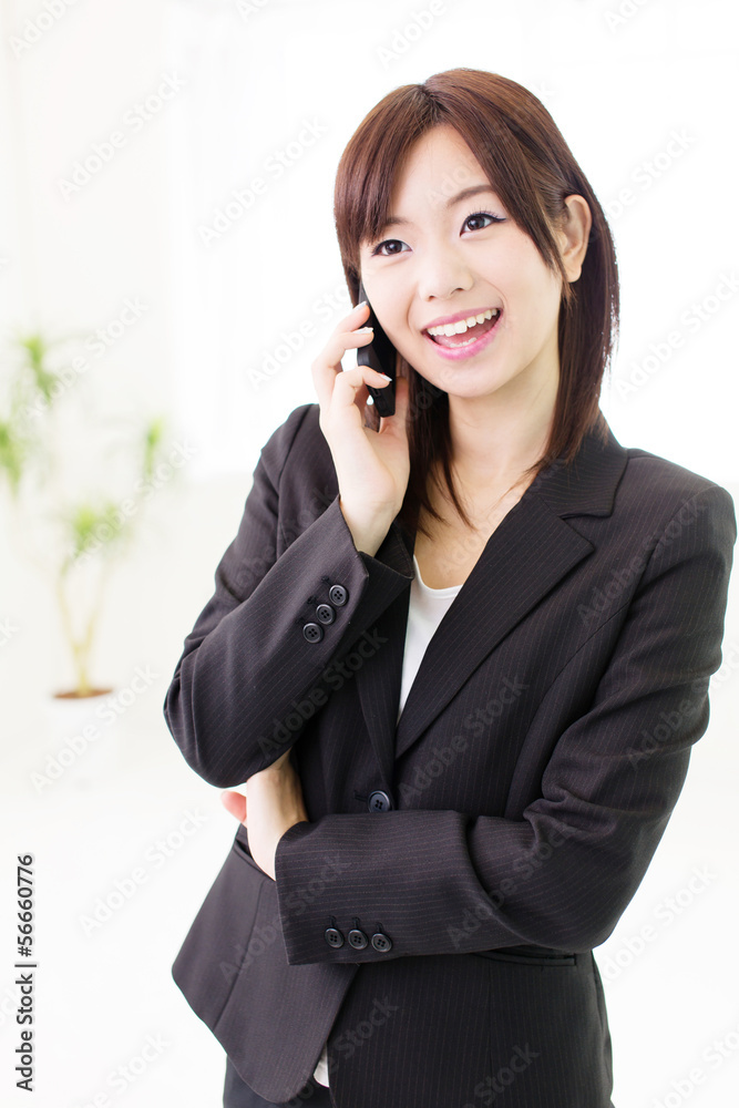 portrait of young asian businesswoman