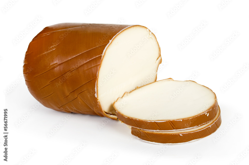 Cheese isolated on white background