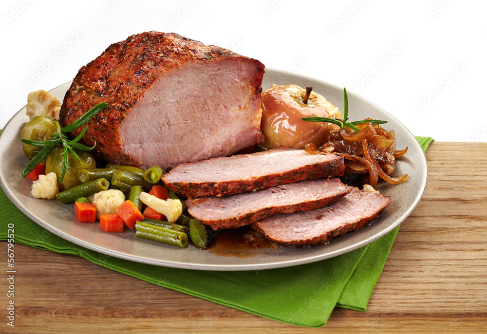 Roast pork