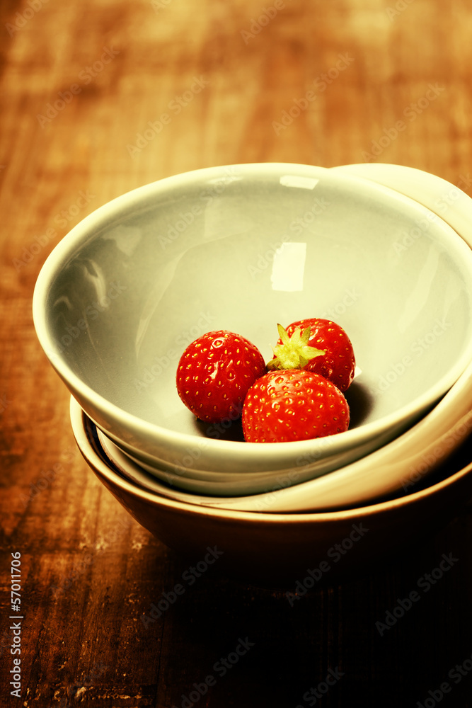 Strawberries in a Bowl