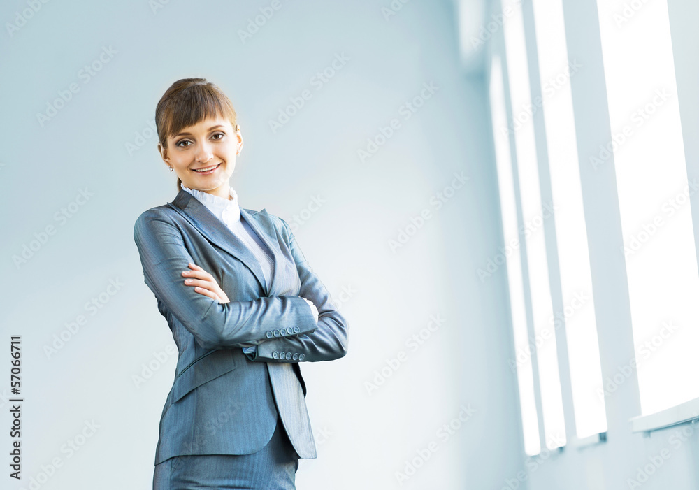 young modern business woman