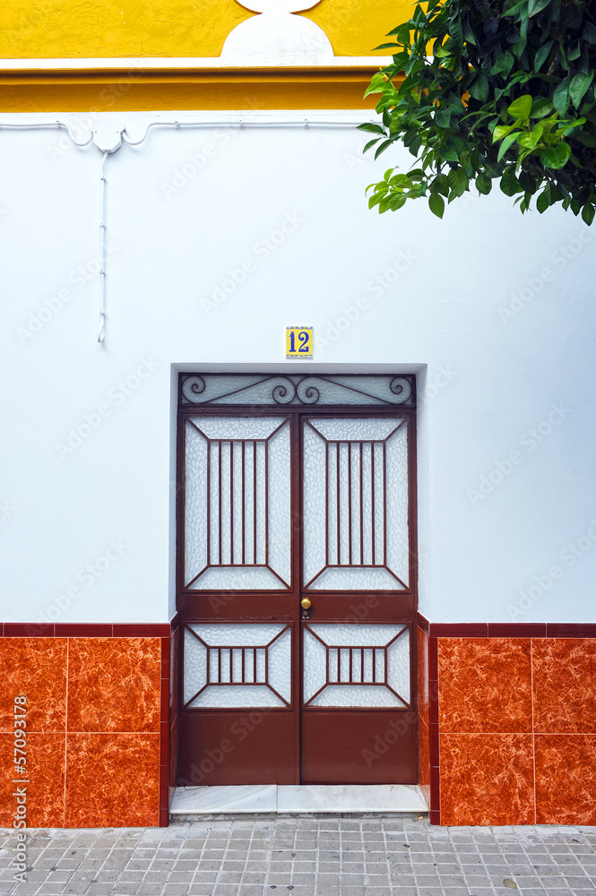 House of an Andalusian village, Spain