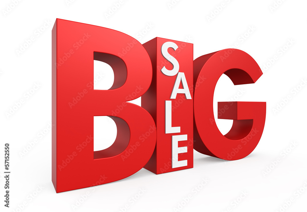 Big sale 3D image