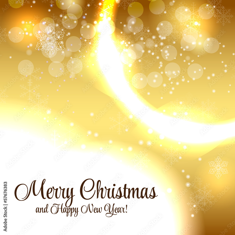 Abstract beauty Christmas and New Year background. vector illust