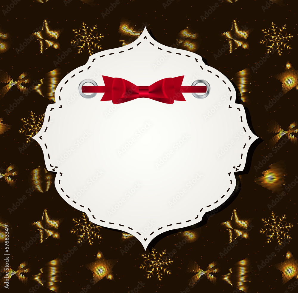 Abstract beauty Christmas and New Year background. vector illust