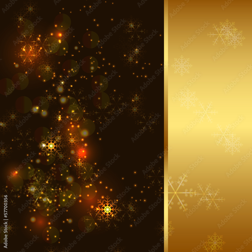 Abstract beauty Christmas and New Year background. vector illust