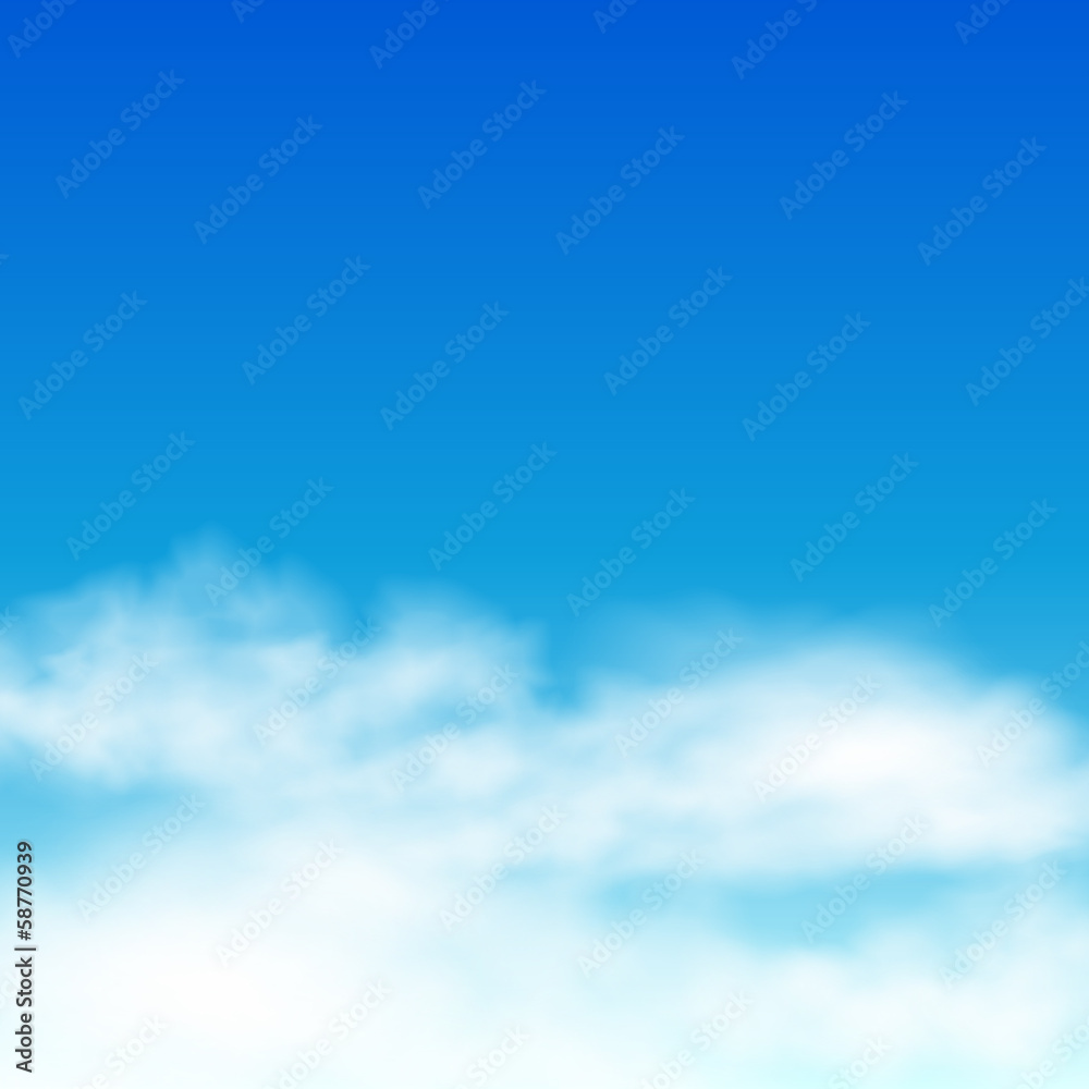 Sky background. Clouds