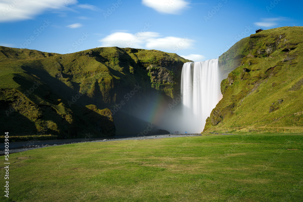 Skogafoss, Islande