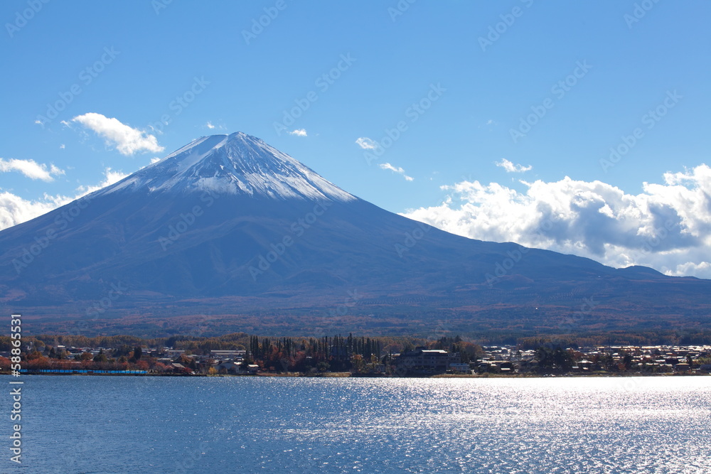 秋季富士山