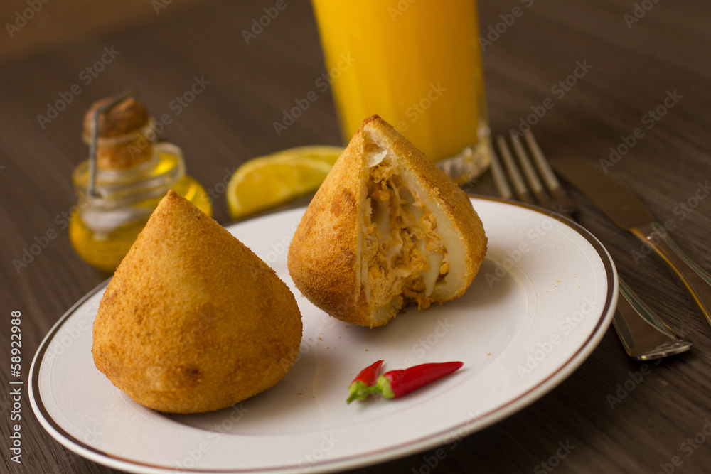 Coxinha de galinha