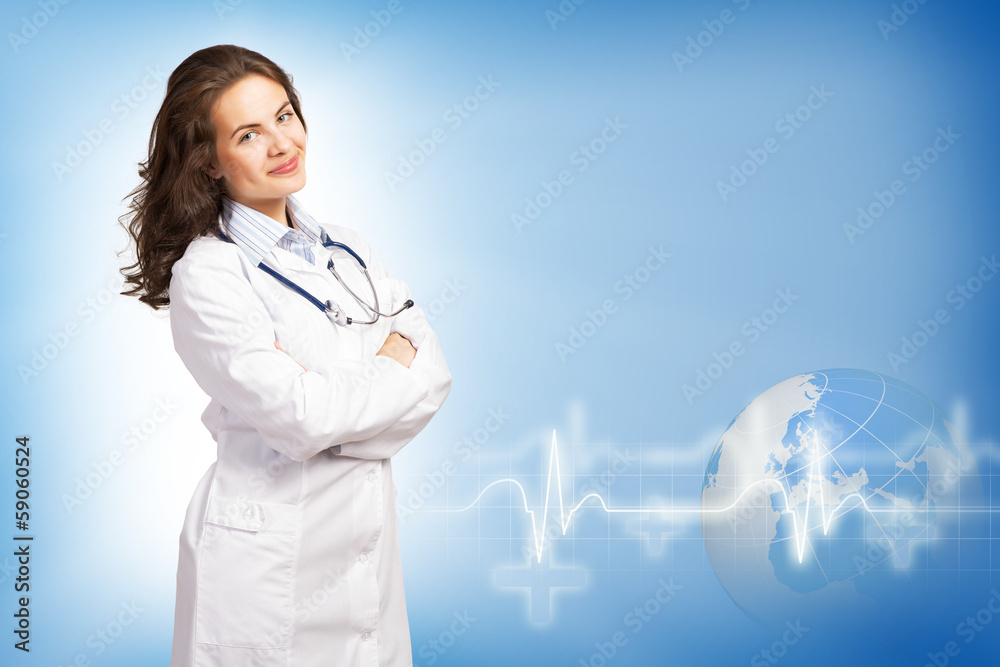 young female doctor