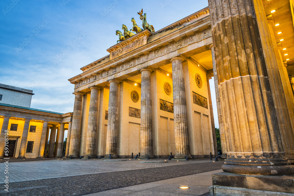 Berlin at Brandenburg Gate