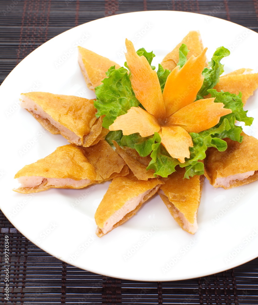 Deep Fried Shrimp cake