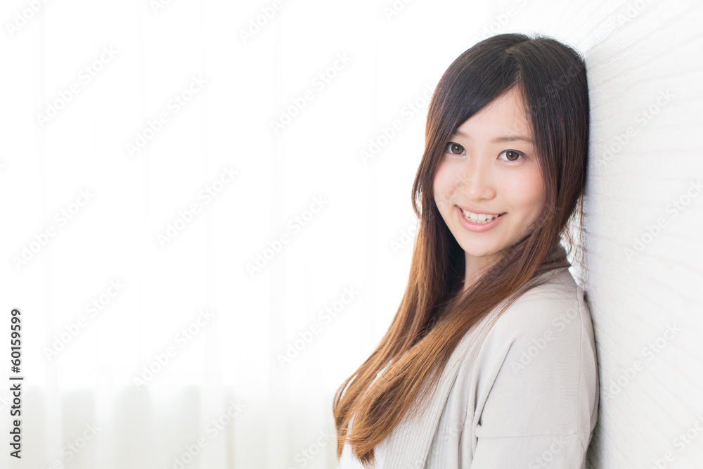 young asian woman lifestyle image