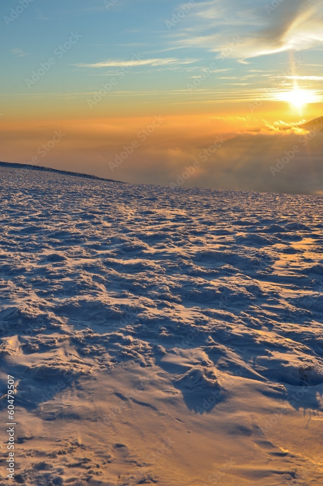 Winter mountain