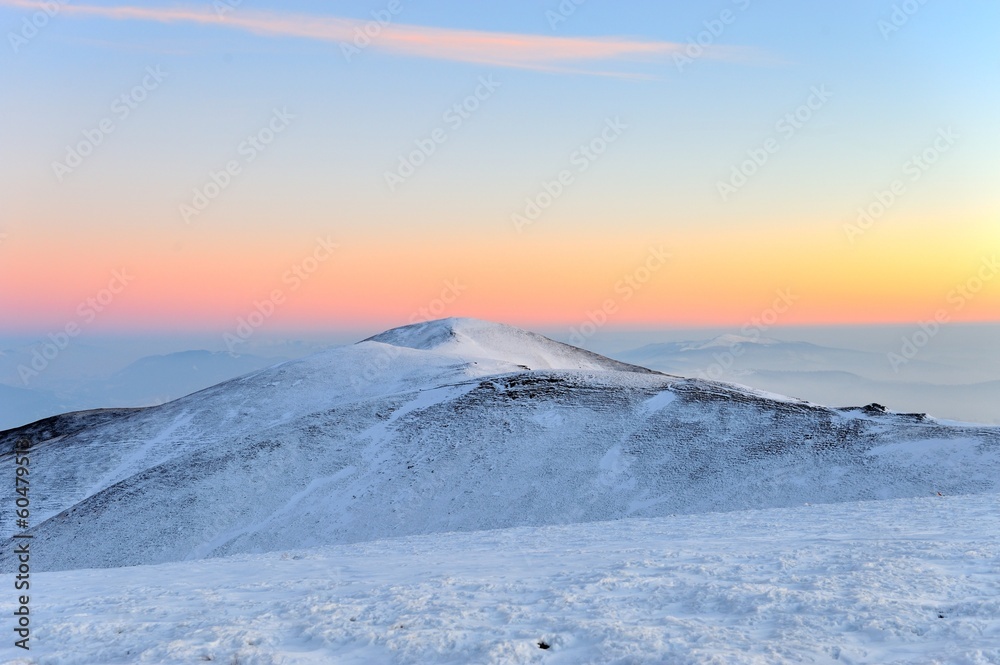 Winter mountain