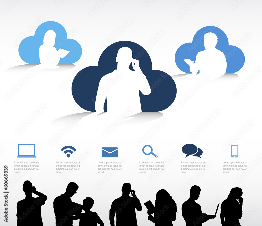 Cloud Computing Vector