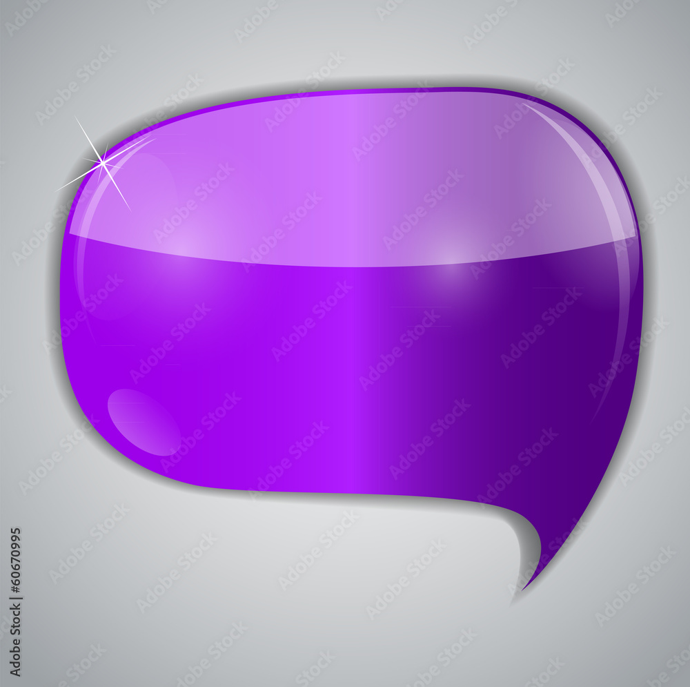 Speech bubbles vector illustration