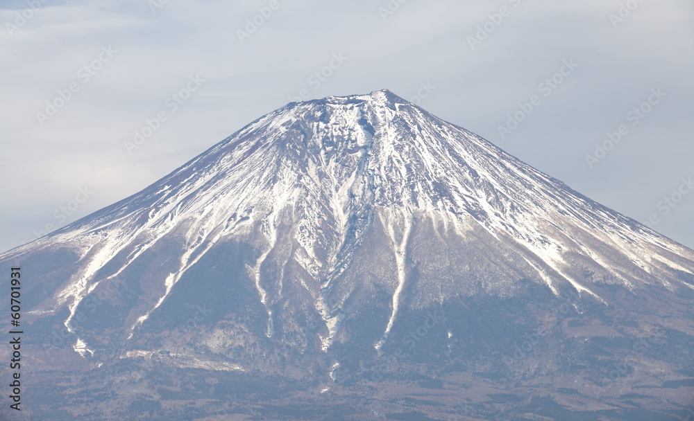 富士山山顶特写