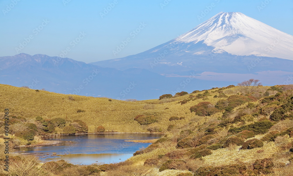 冬季富士山