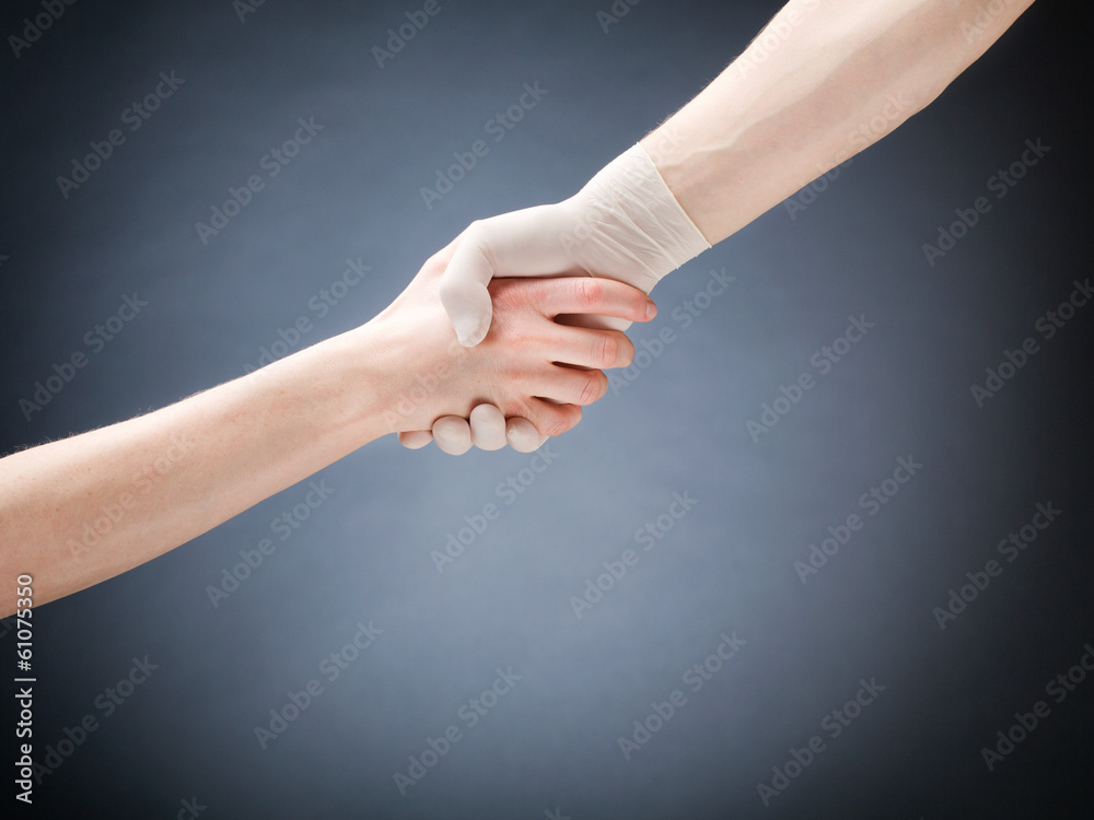 Doctor and Patient Handshake