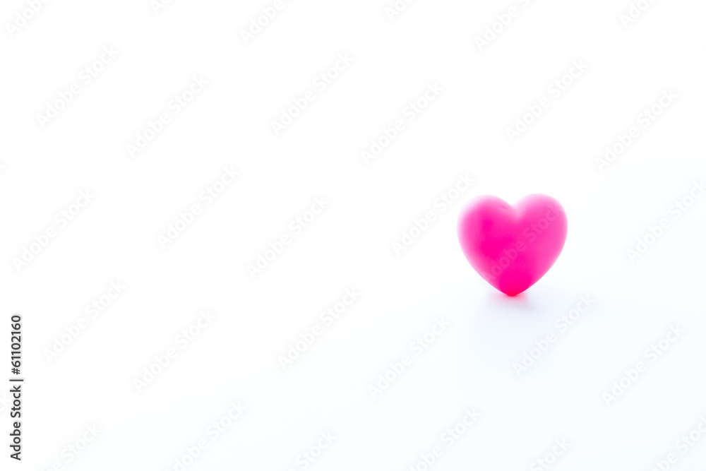 heart on white background