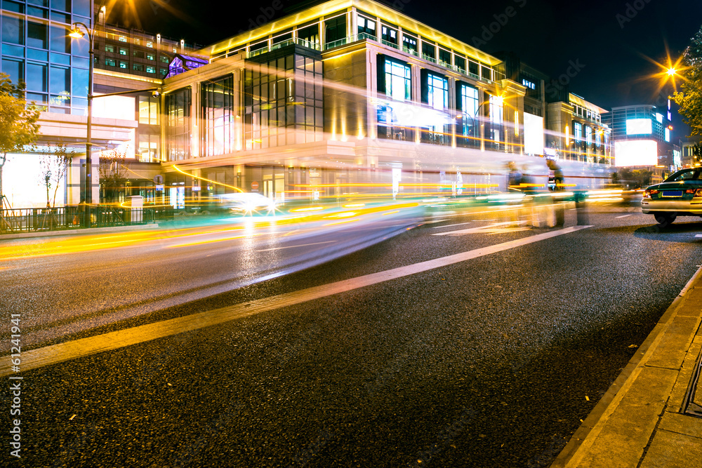 现代城市夜背景