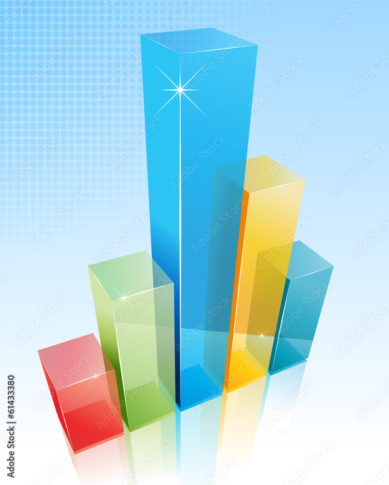 3d transparent graph