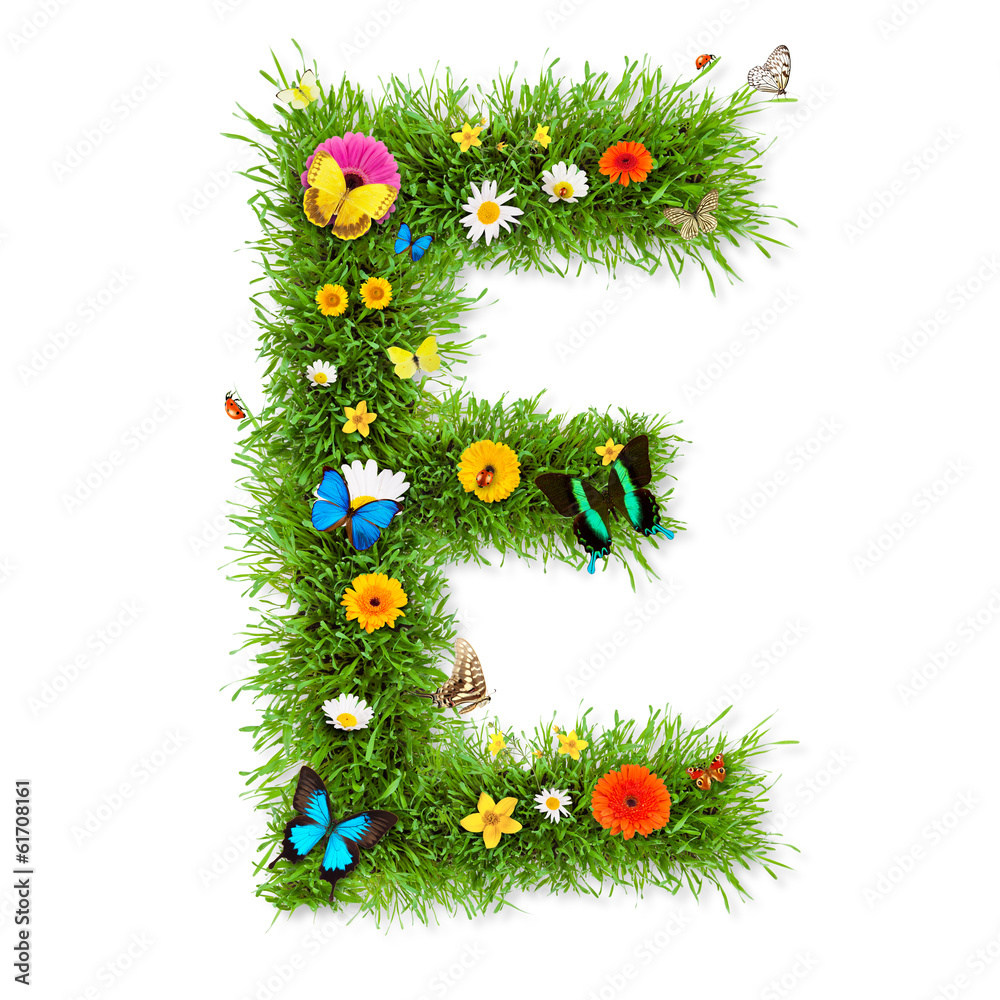 Spring letter E