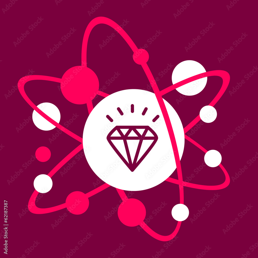 the molecular composition of a diamond