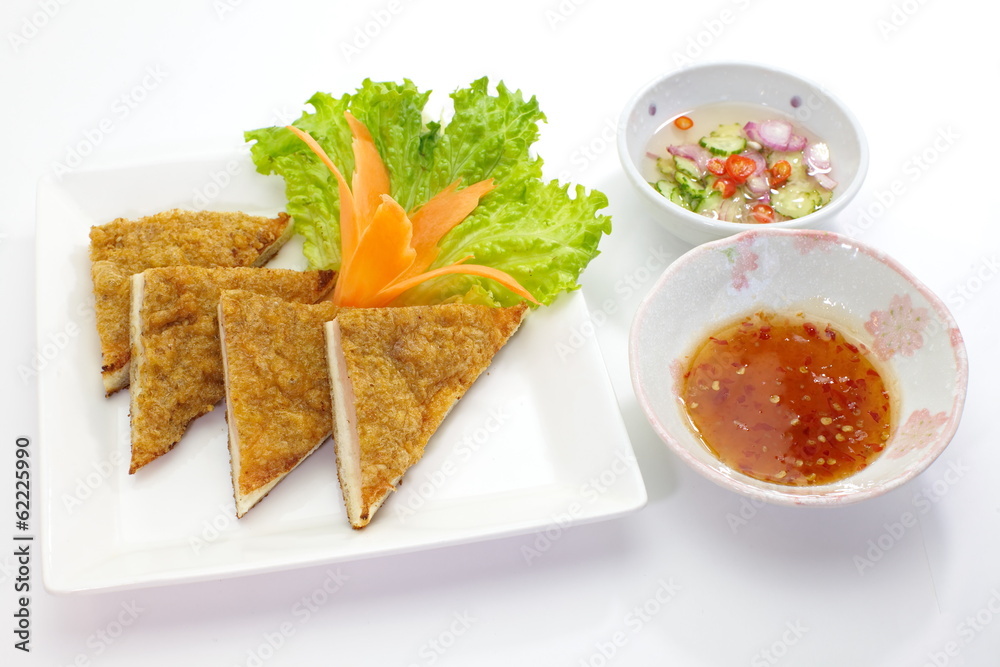 Thai Food Fish Cake  Tod Mun Pla