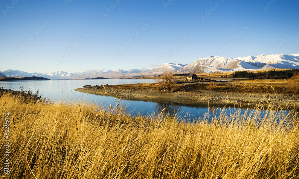 可欣赏新西兰山景和湖景的小屋