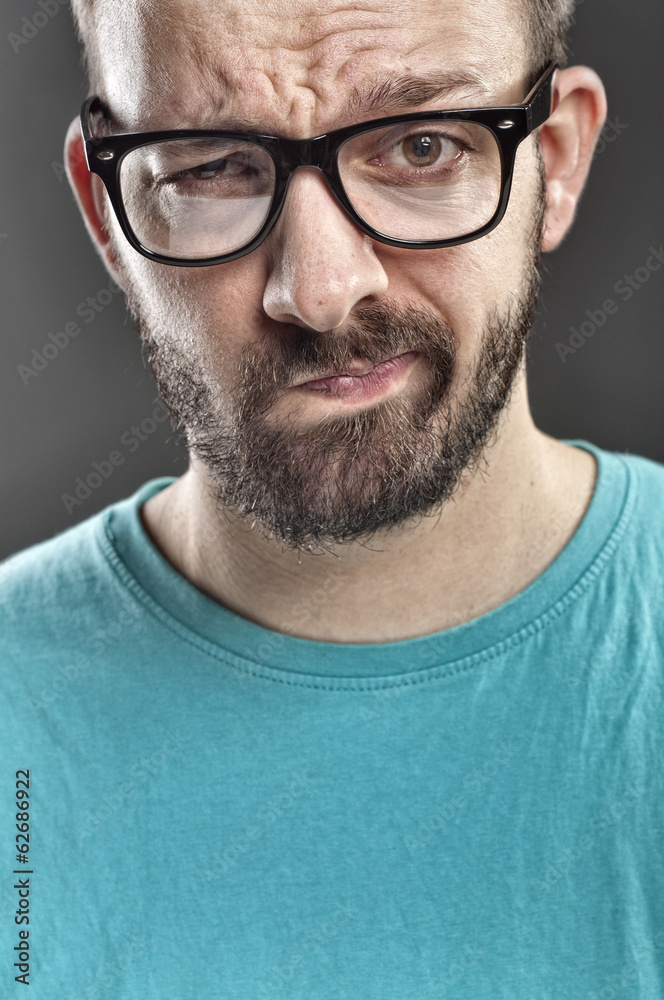 Man with glasses 