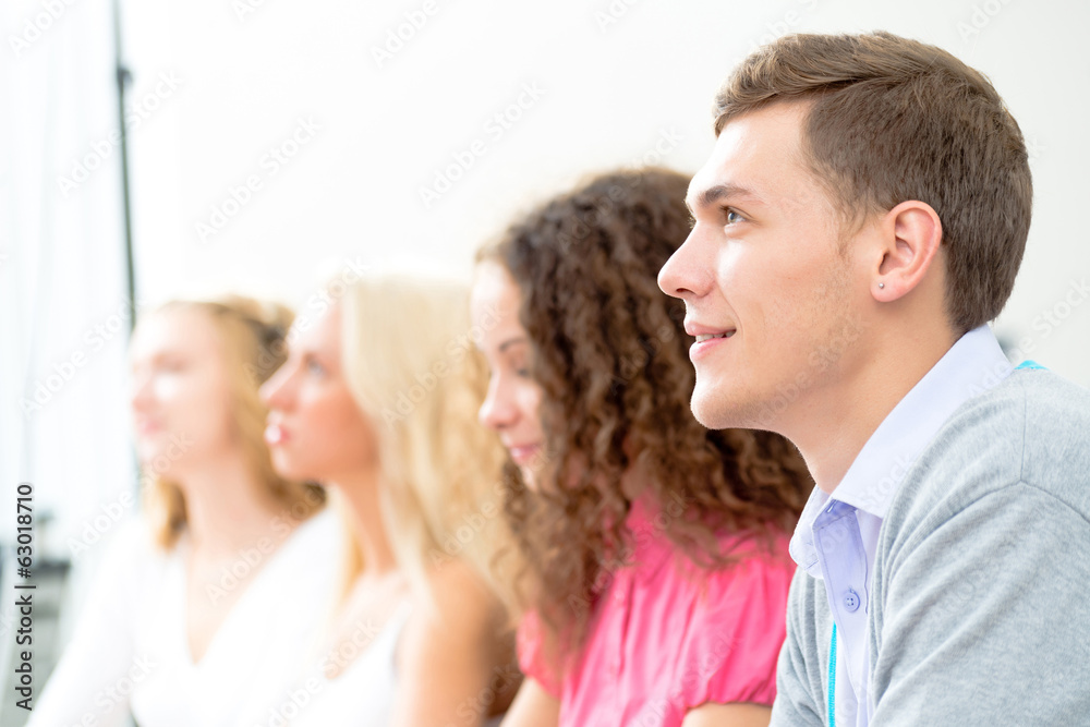 students in the classroom