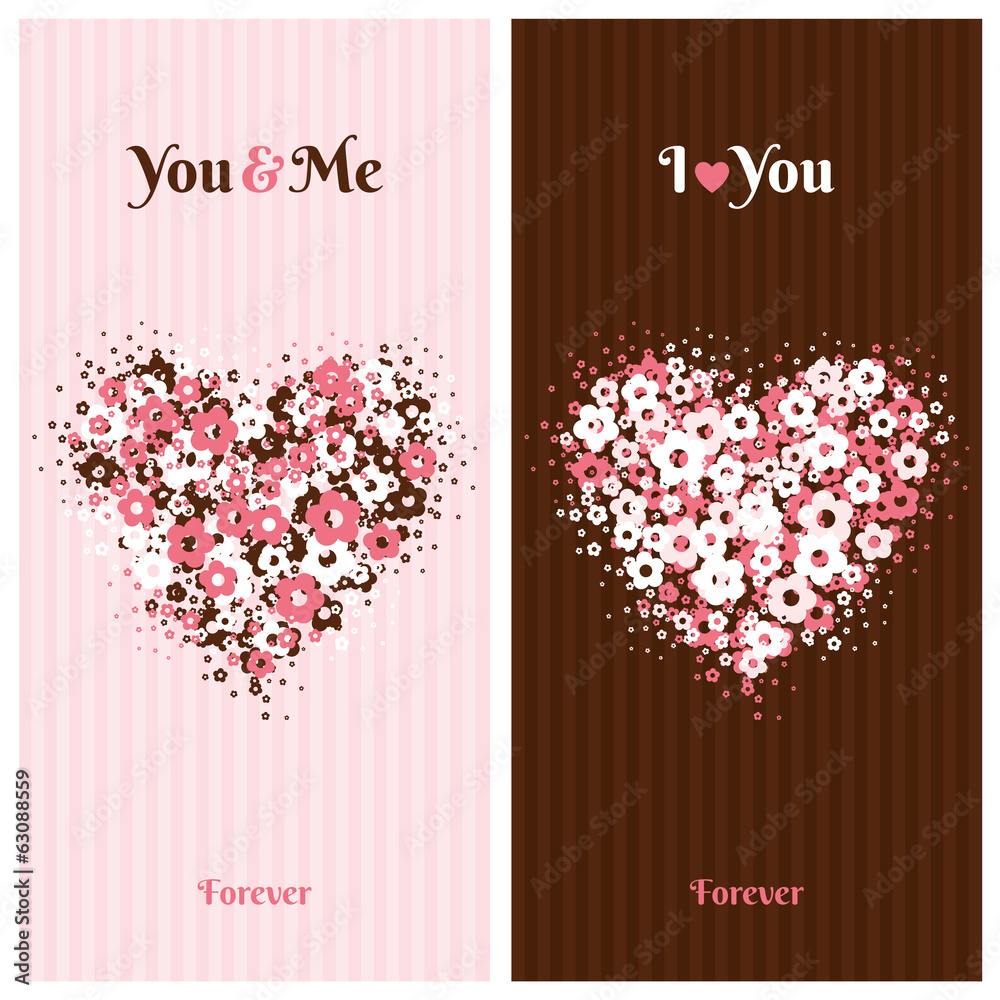 Beautiful love greeting cards