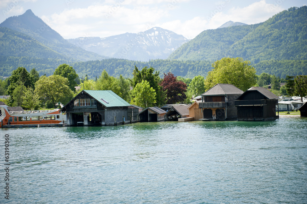 Landscape view in Austria