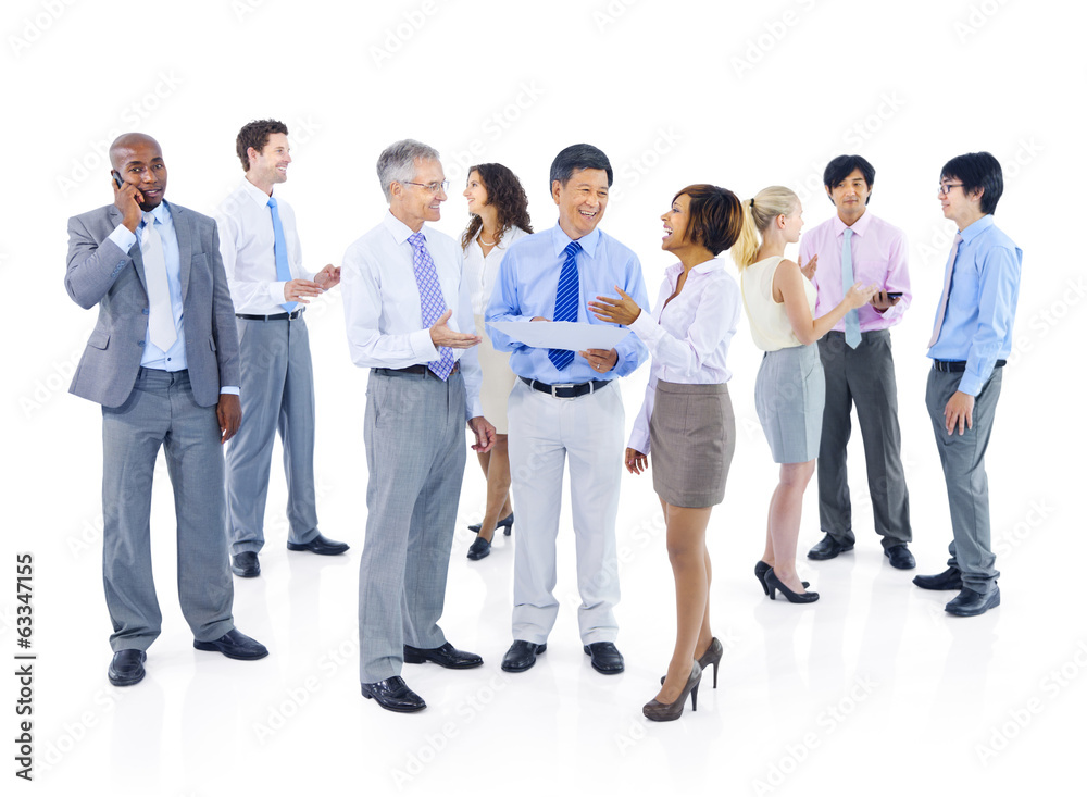 Group of Business People Discussion