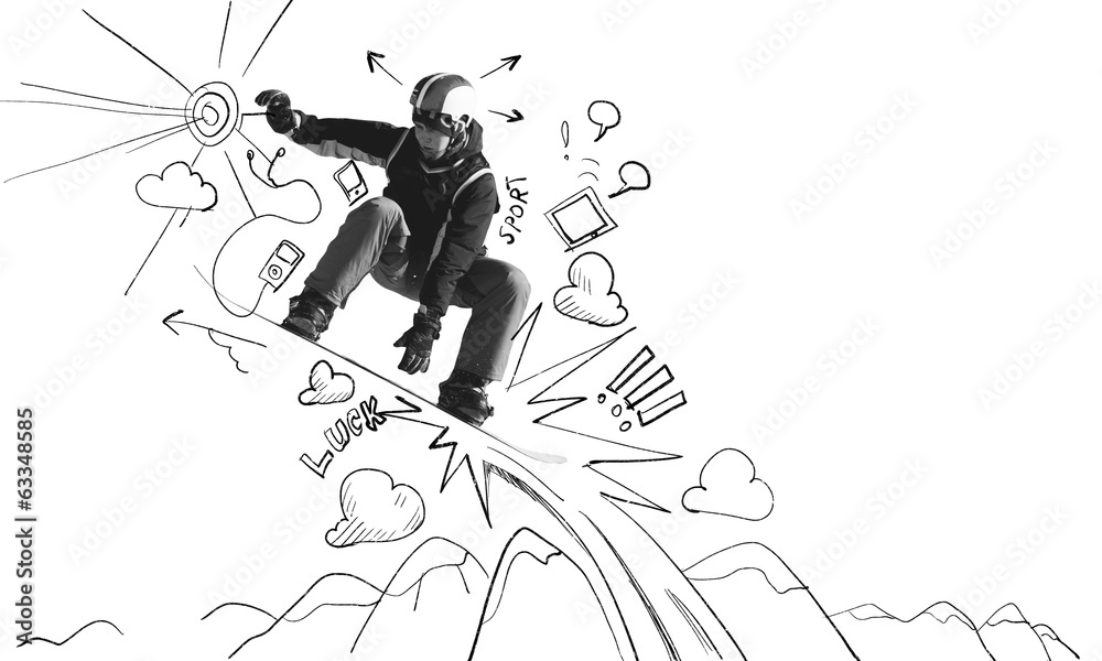 Snowboarding